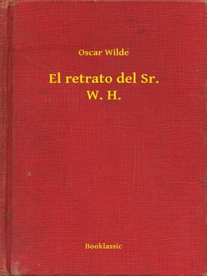 cover image of El retrato del Sr. W. H.